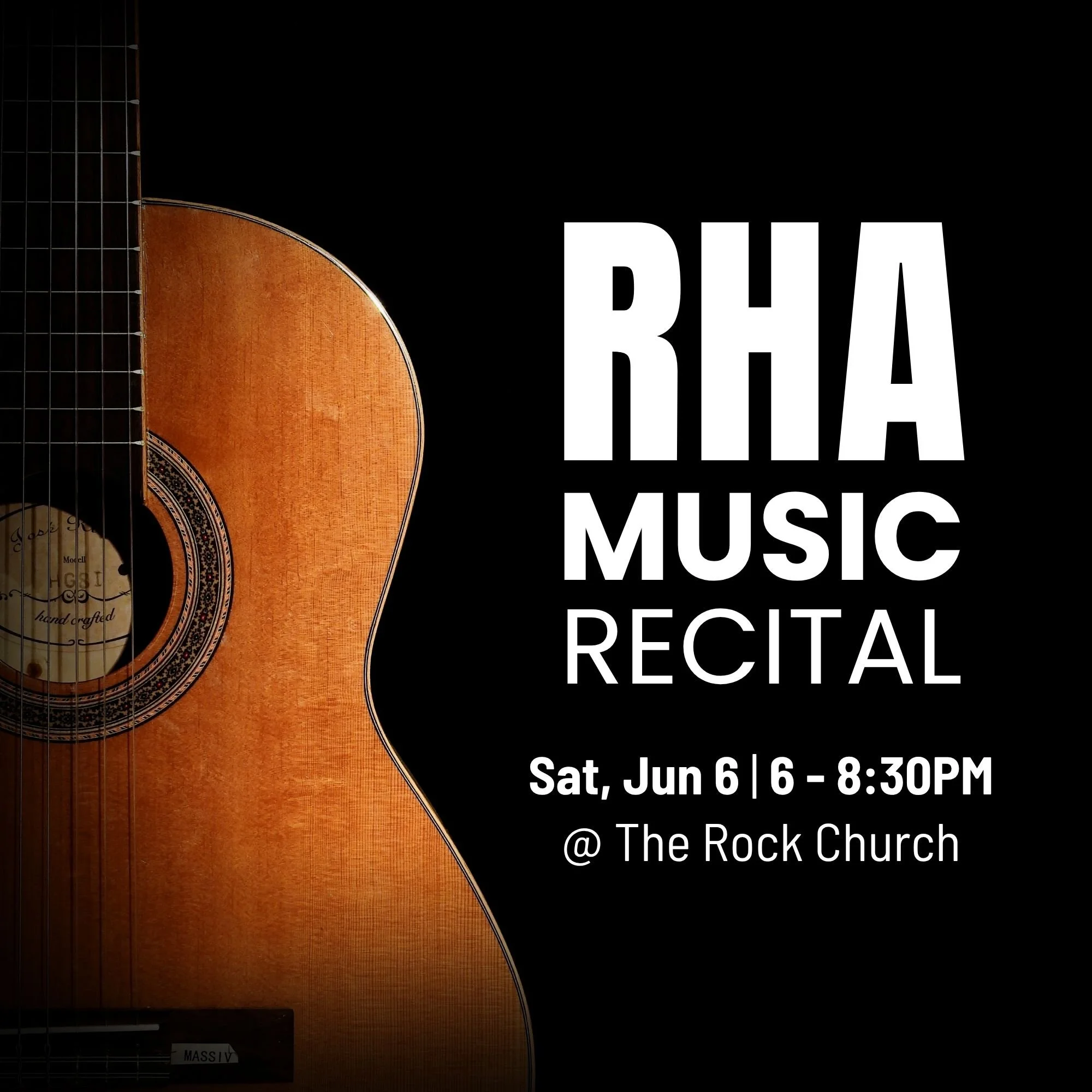 Rocks Homeschool Recital