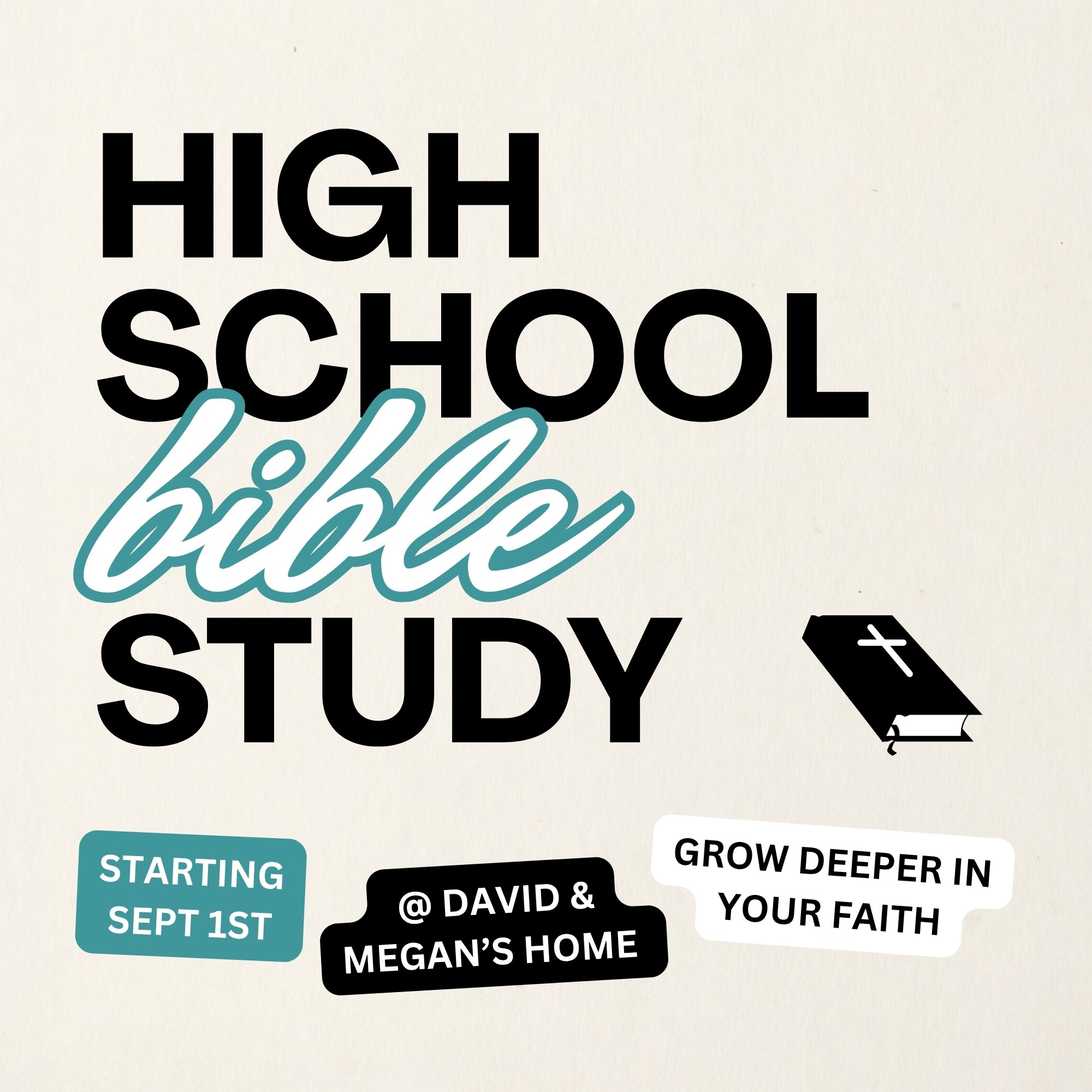 High School Bible Study