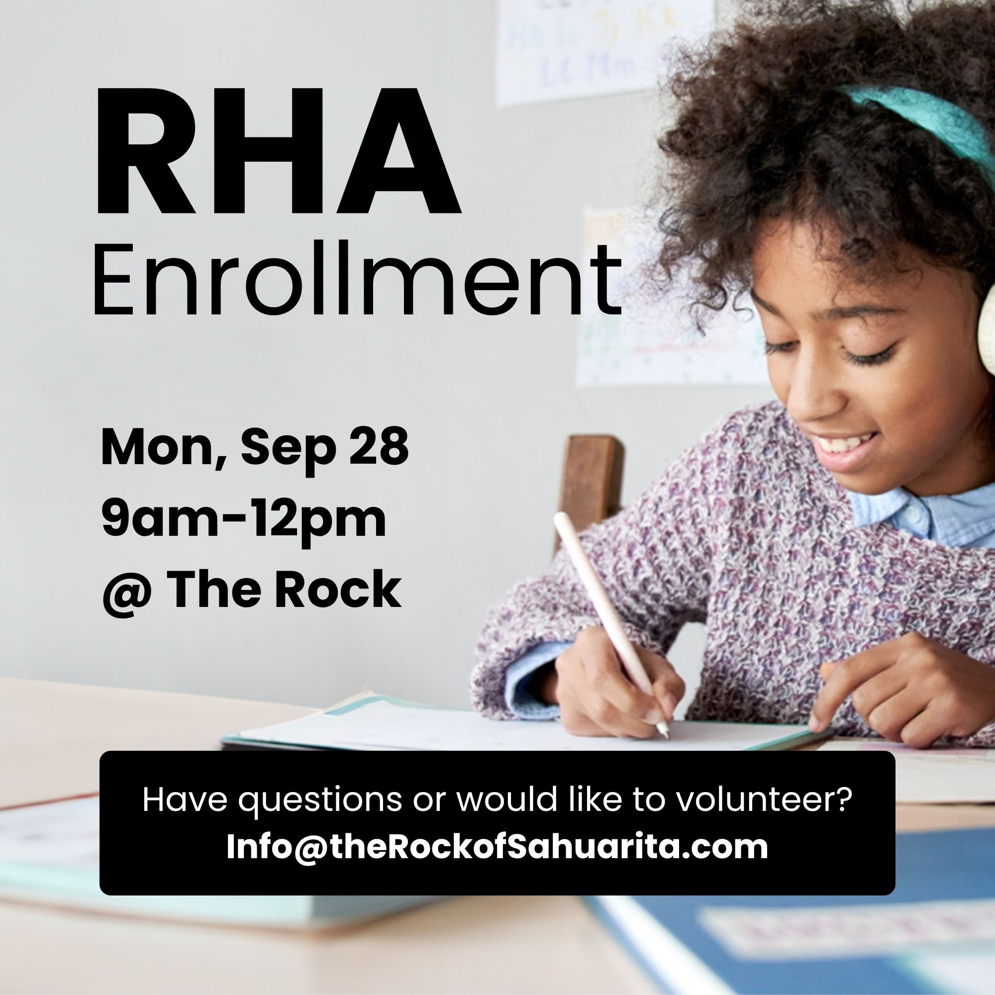 RHA Enrollment Day