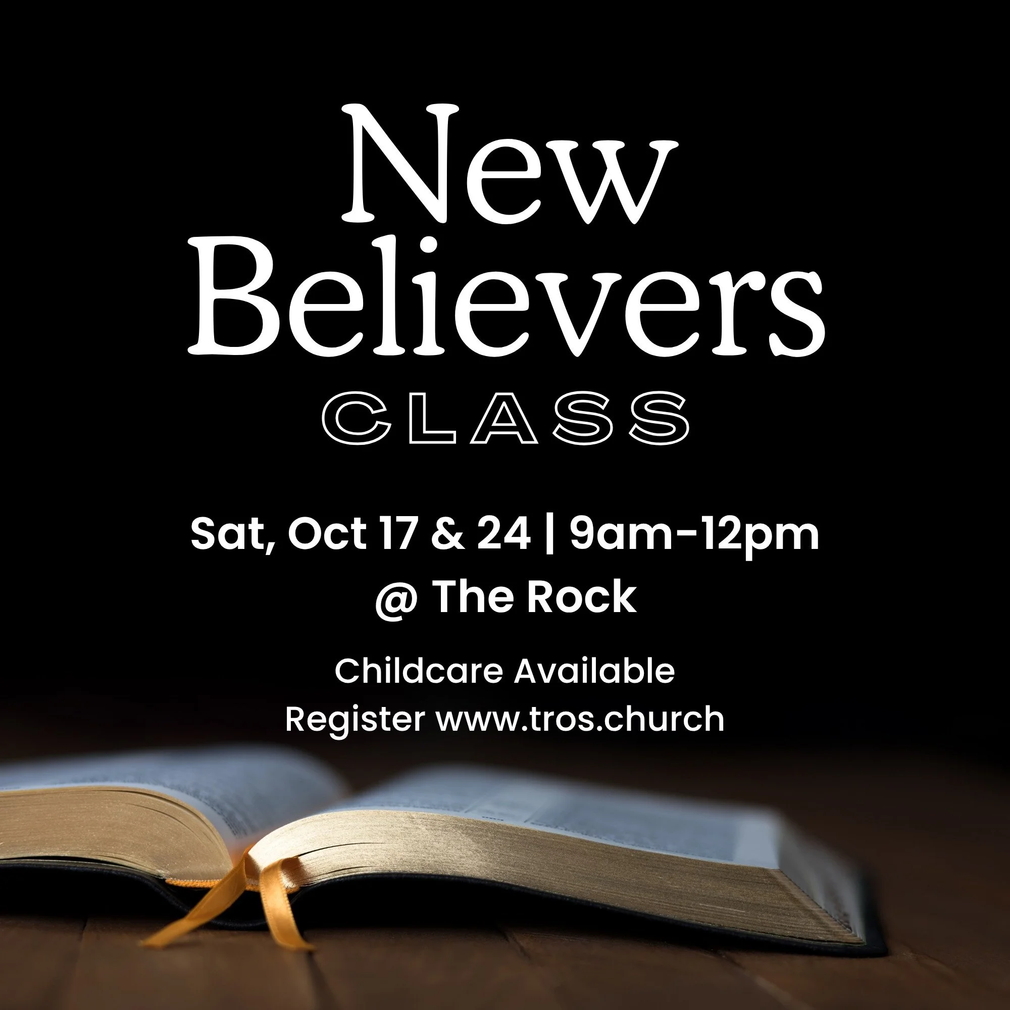 New Believers Class