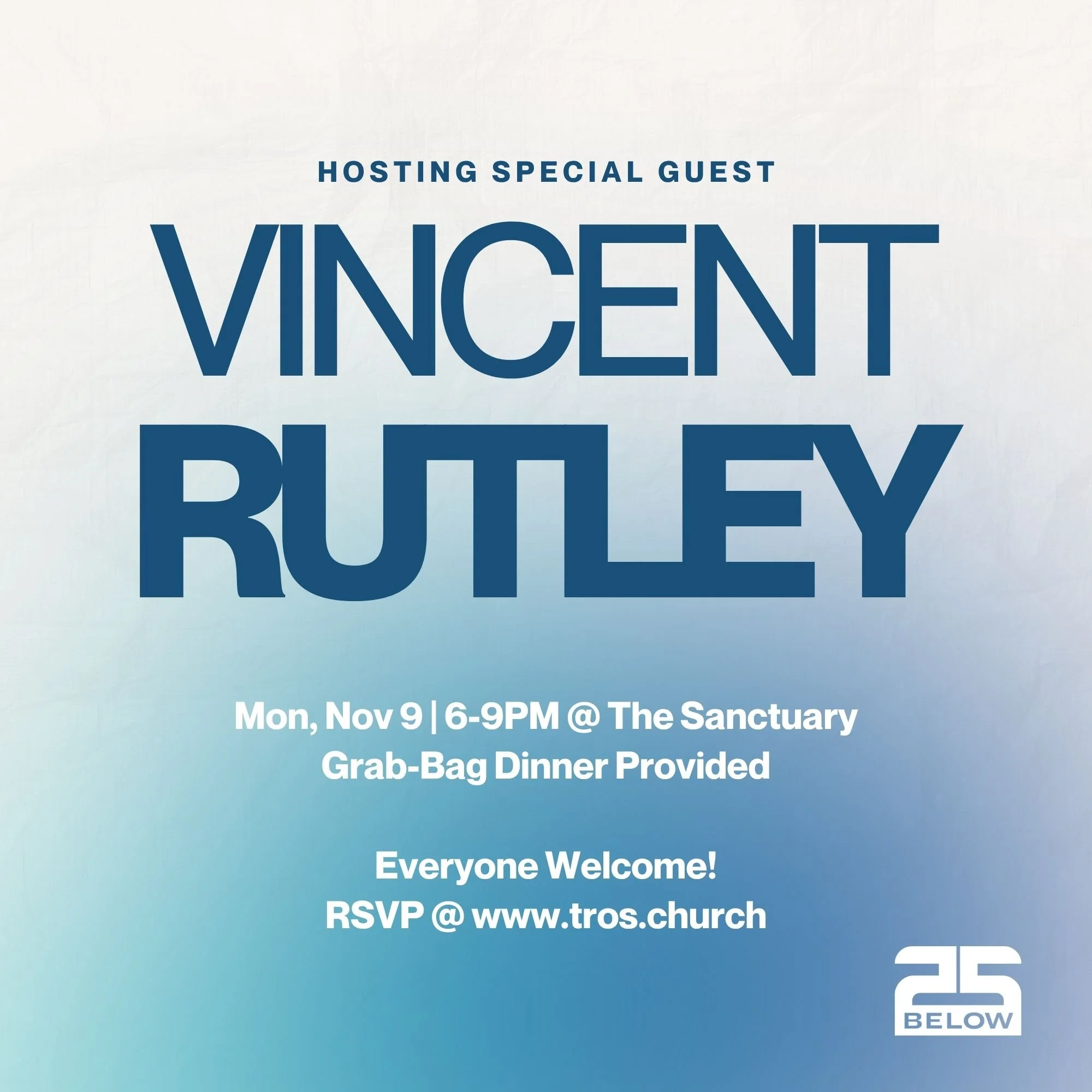 Special Guest: Vincent Rutley