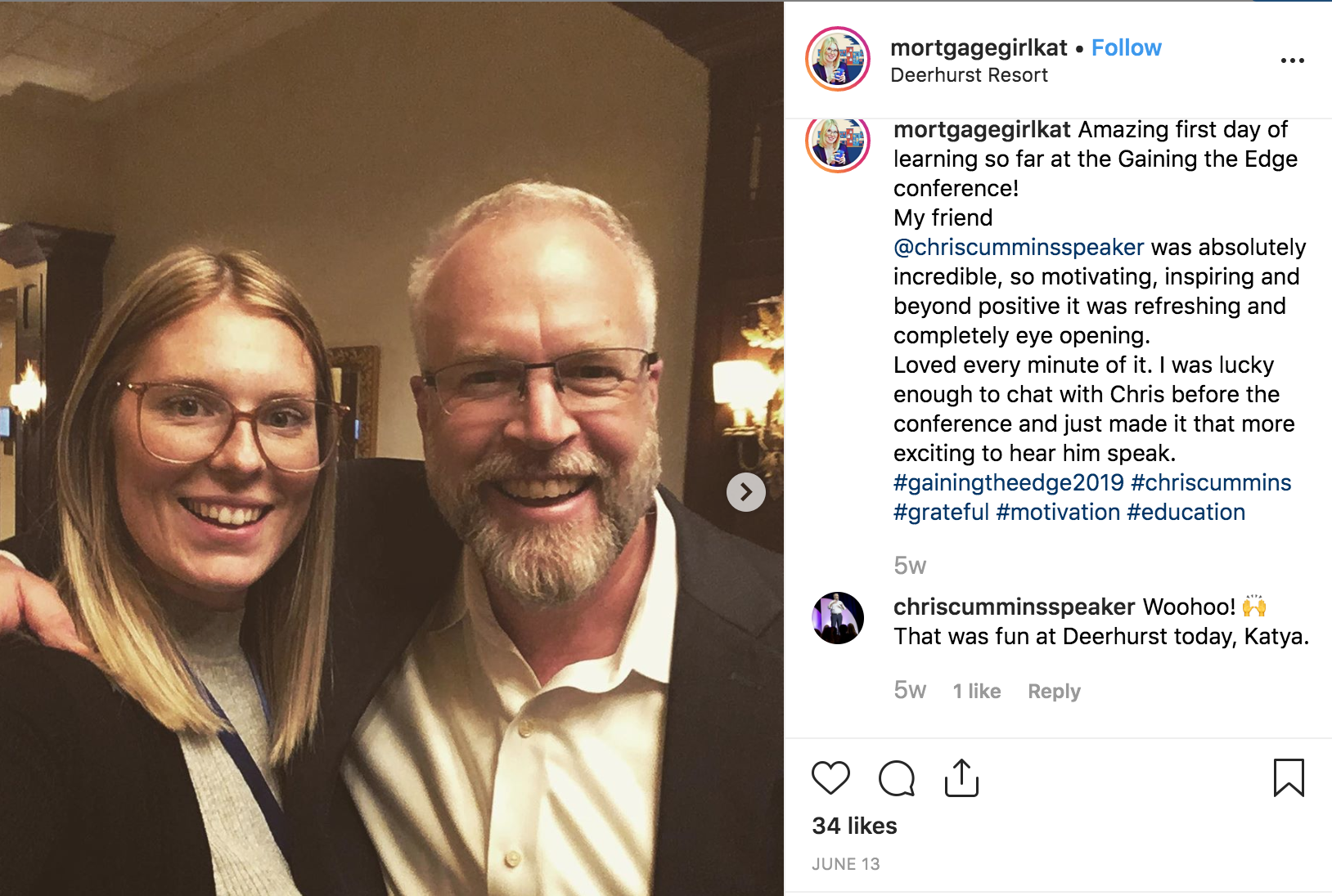 MortgageGirlKat Loves Chris!