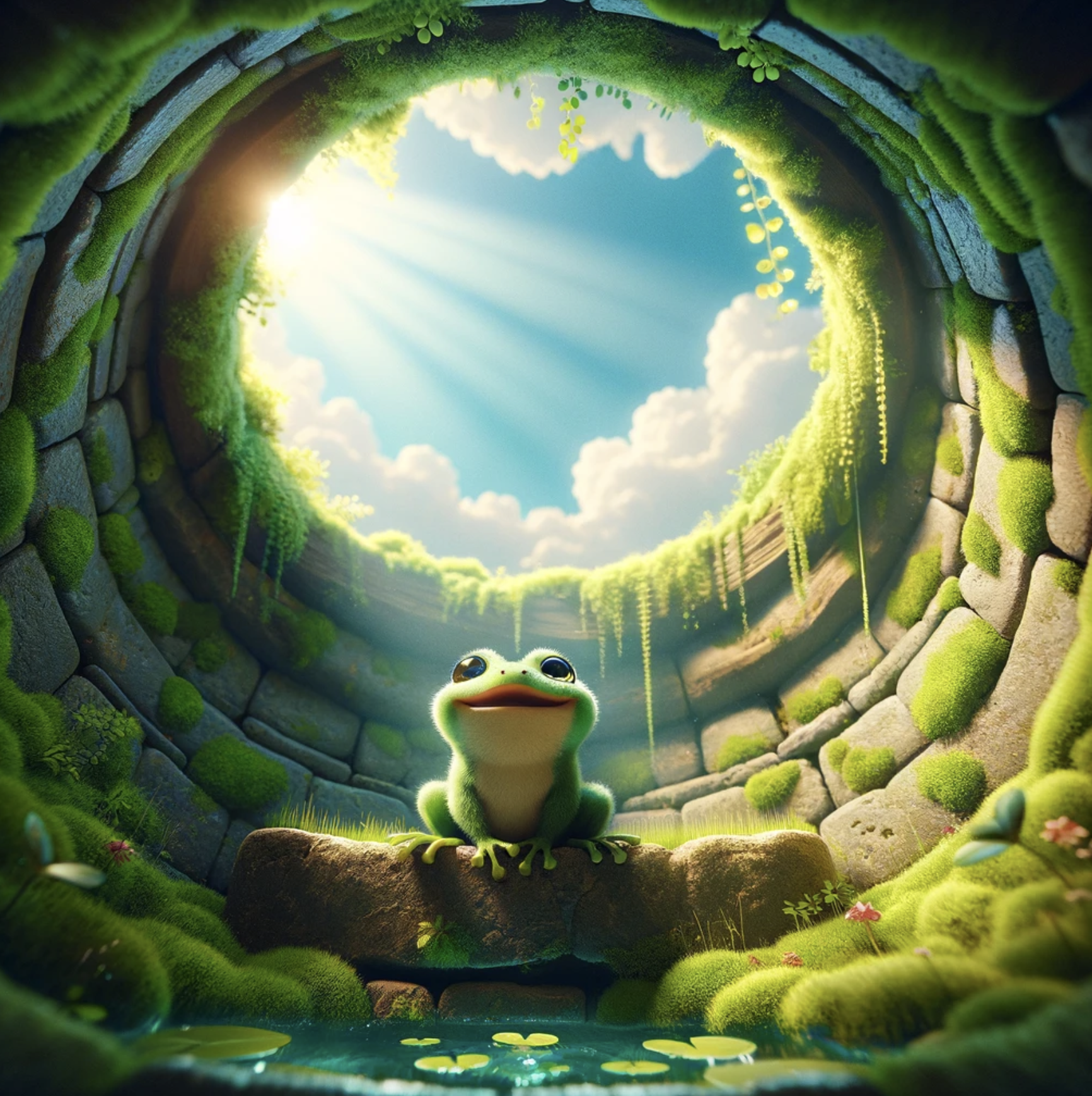 Echoes from the Well: Froggy’s Journey of Discovery - Worlds within Worlds