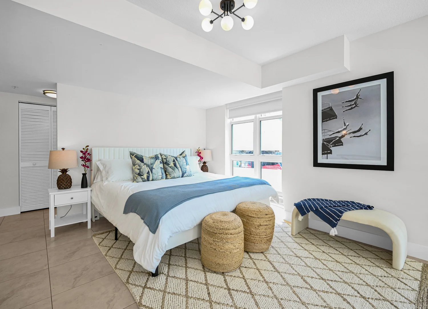 Brickell Loft — Vacation Rental · Brickell, Miami — interior design by Naomi Satya Interiors