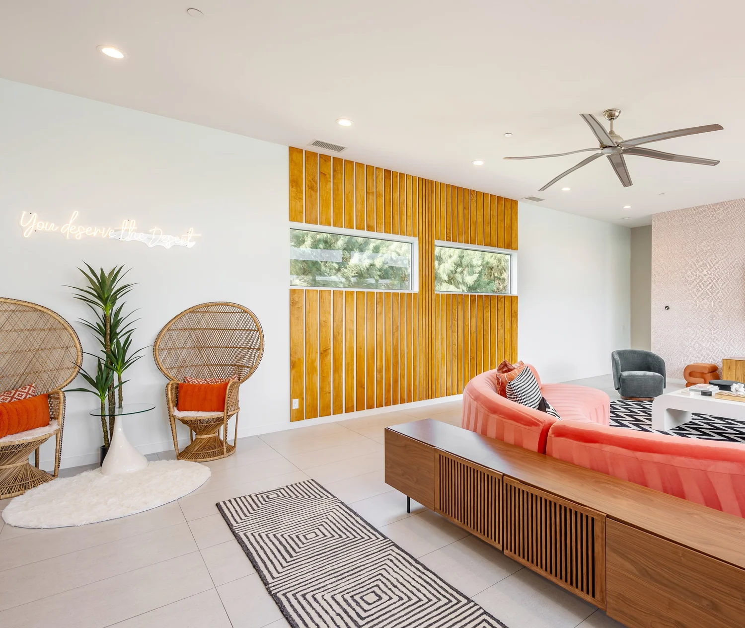 Palm Springs Home — Vacation Rental · Palm Springs, CA — interior design by Naomi Satya Interiors