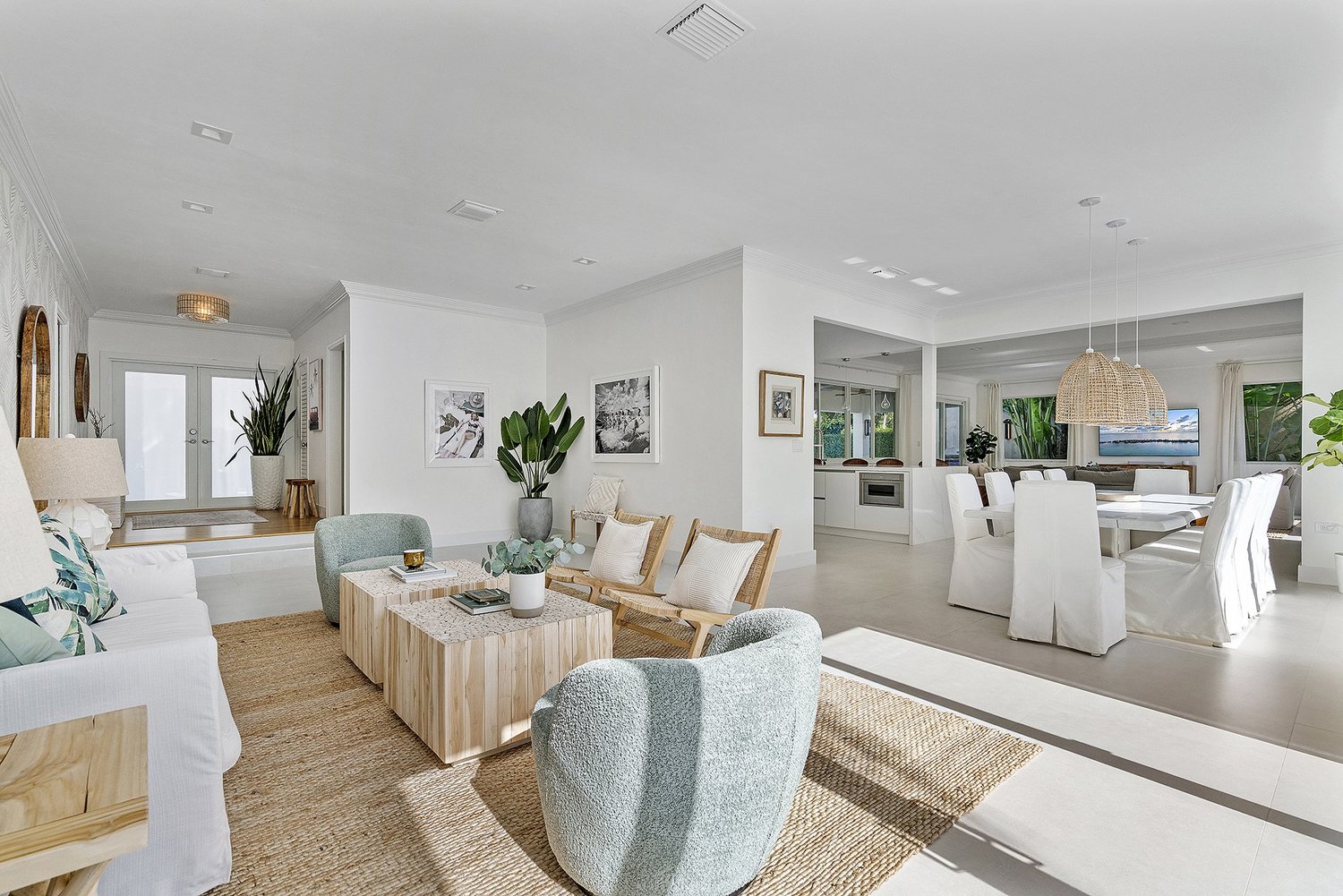 Coconut Grove Home — Vacation Rental · Coconut Grove, Miami — interior design by Naomi Satya Interiors
