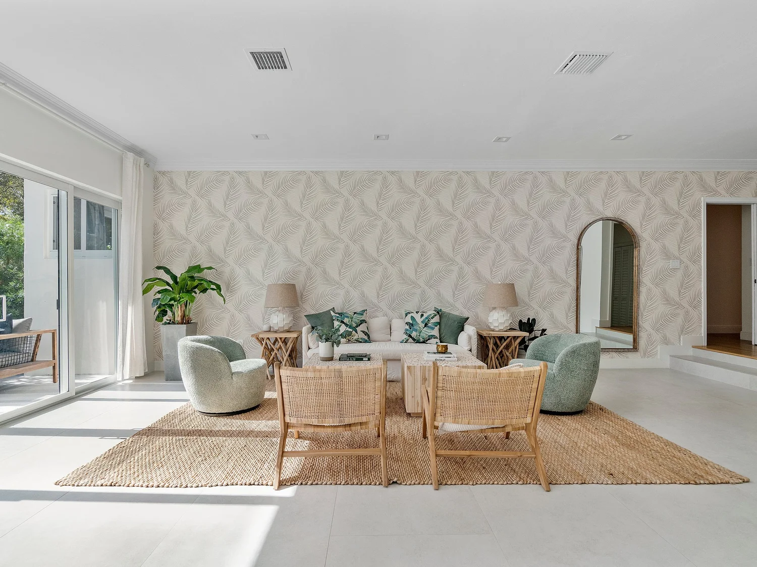 Coconut Grove Home — Vacation Rental · Coconut Grove, Miami — interior design by Naomi Satya Interiors