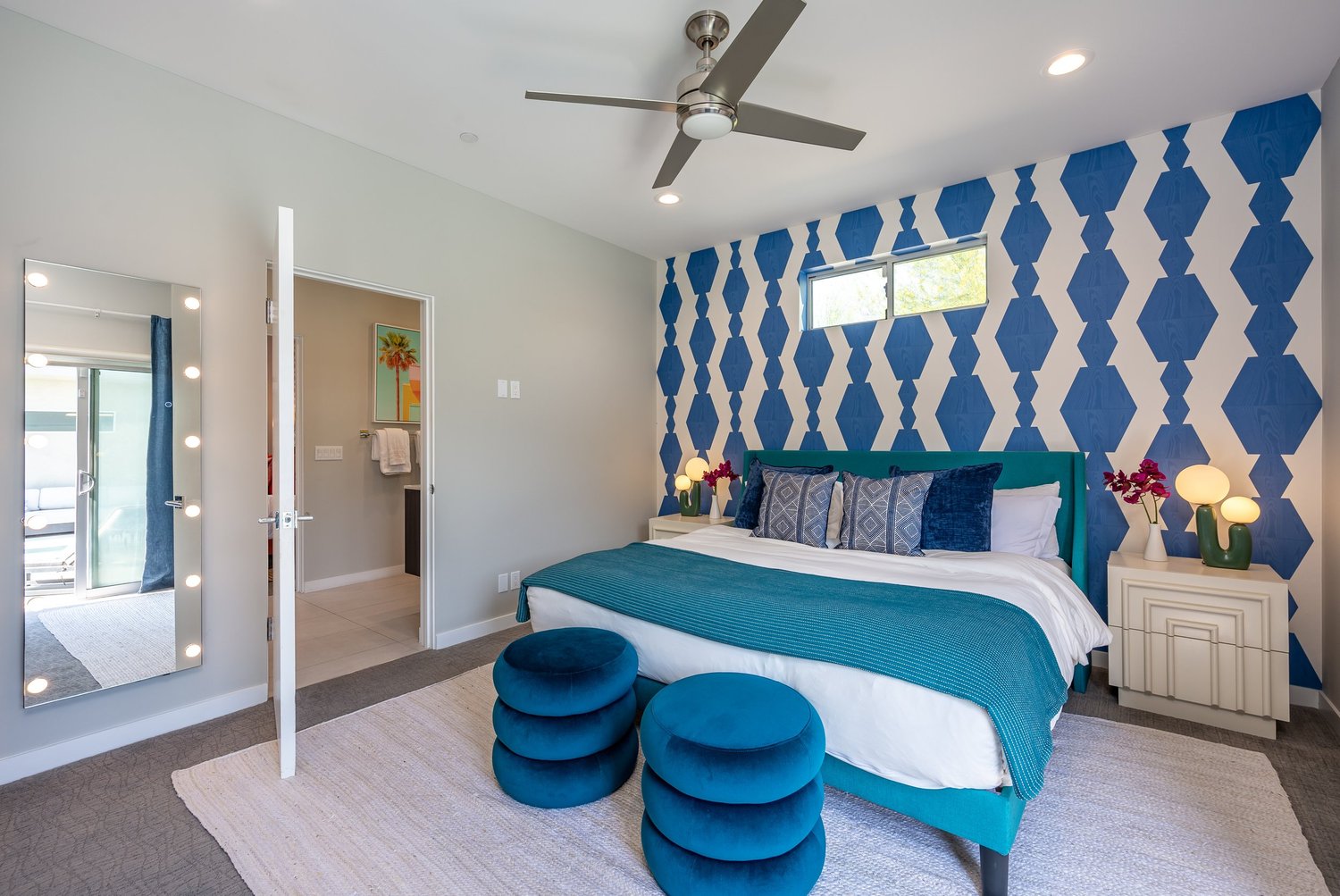 Palm Springs Home — Vacation Rental · Palm Springs, CA — interior design by Naomi Satya Interiors
