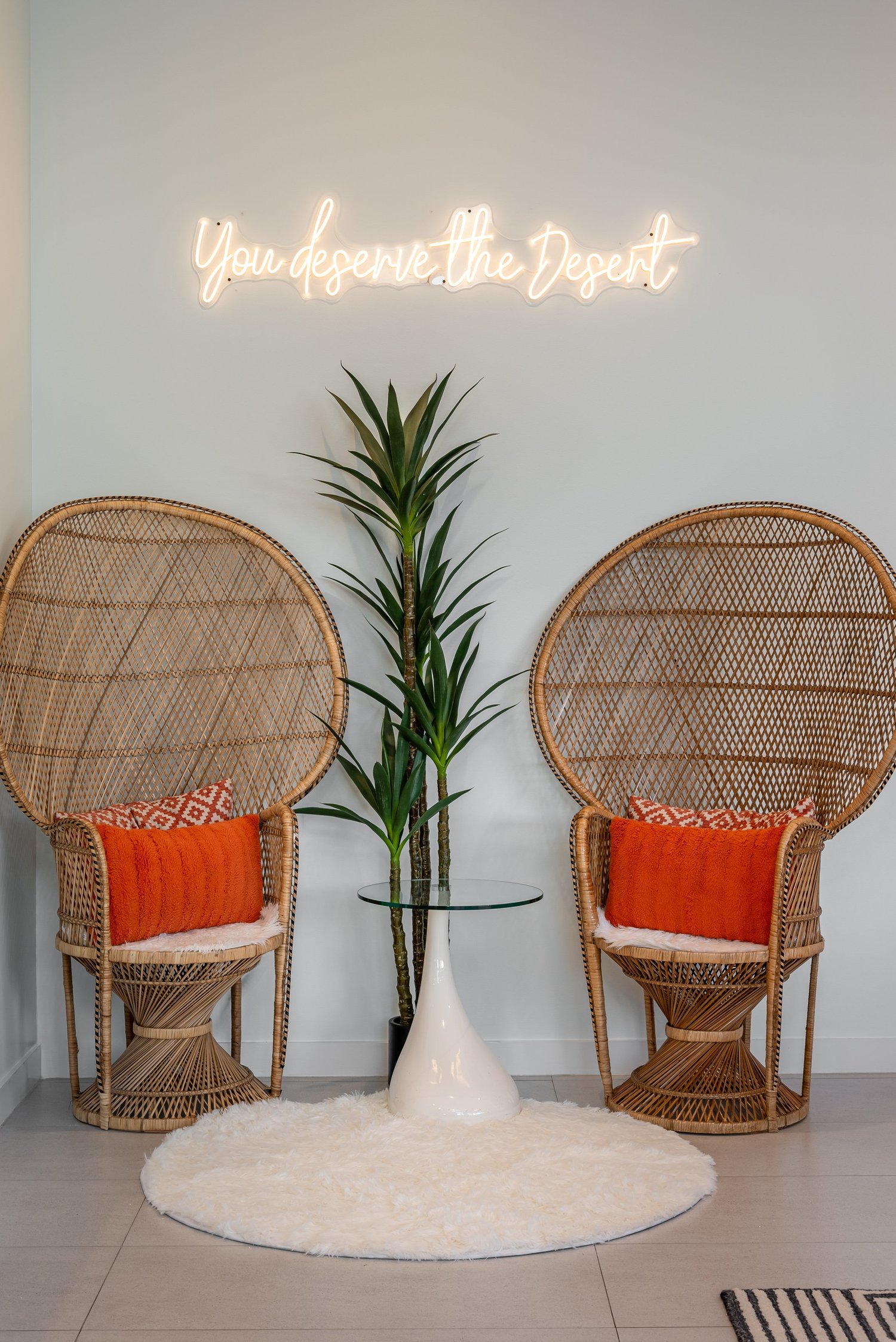 Palm Springs Home — Vacation Rental · Palm Springs, CA — interior design by Naomi Satya Interiors