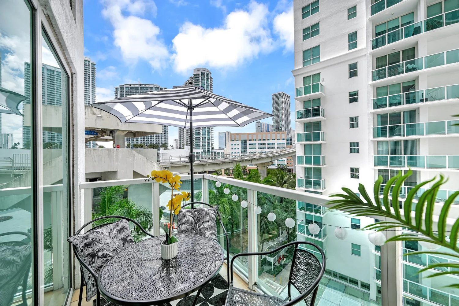 Brickell Loft — Vacation Rental · Brickell, Miami — interior design by Naomi Satya Interiors