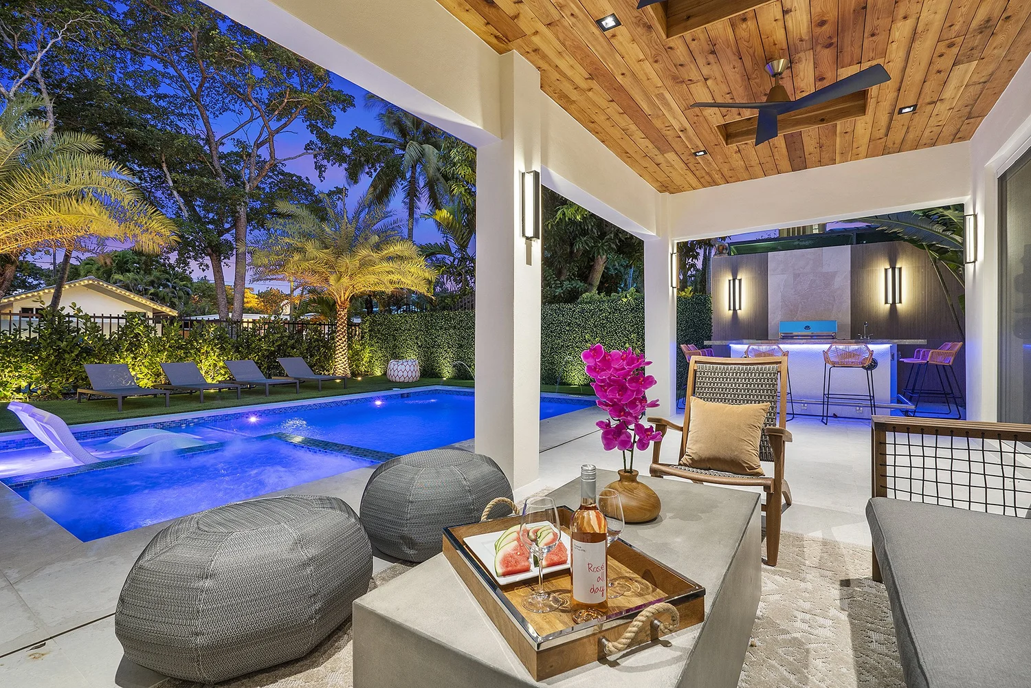 Coconut Grove Home — Vacation Rental · Coconut Grove, Miami — interior design by Naomi Satya Interiors