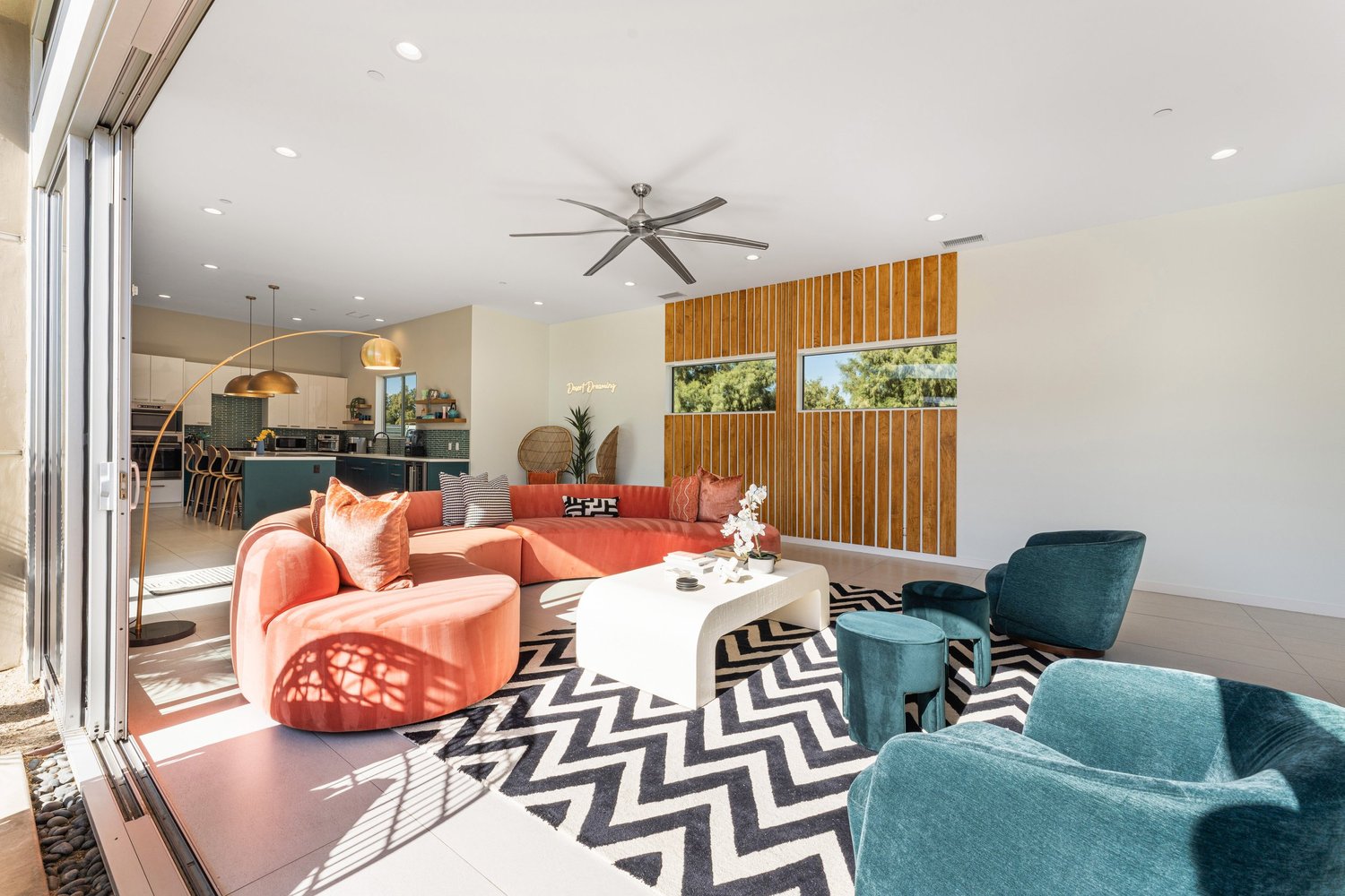 Palm Springs Home — Vacation Rental · Palm Springs, CA — interior design by Naomi Satya Interiors