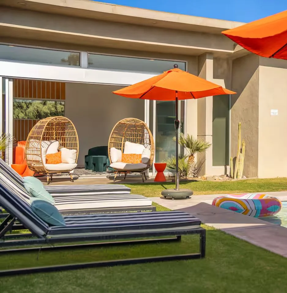 Palm Springs Home — Vacation Rental · Palm Springs, CA — interior design by Naomi Satya Interiors