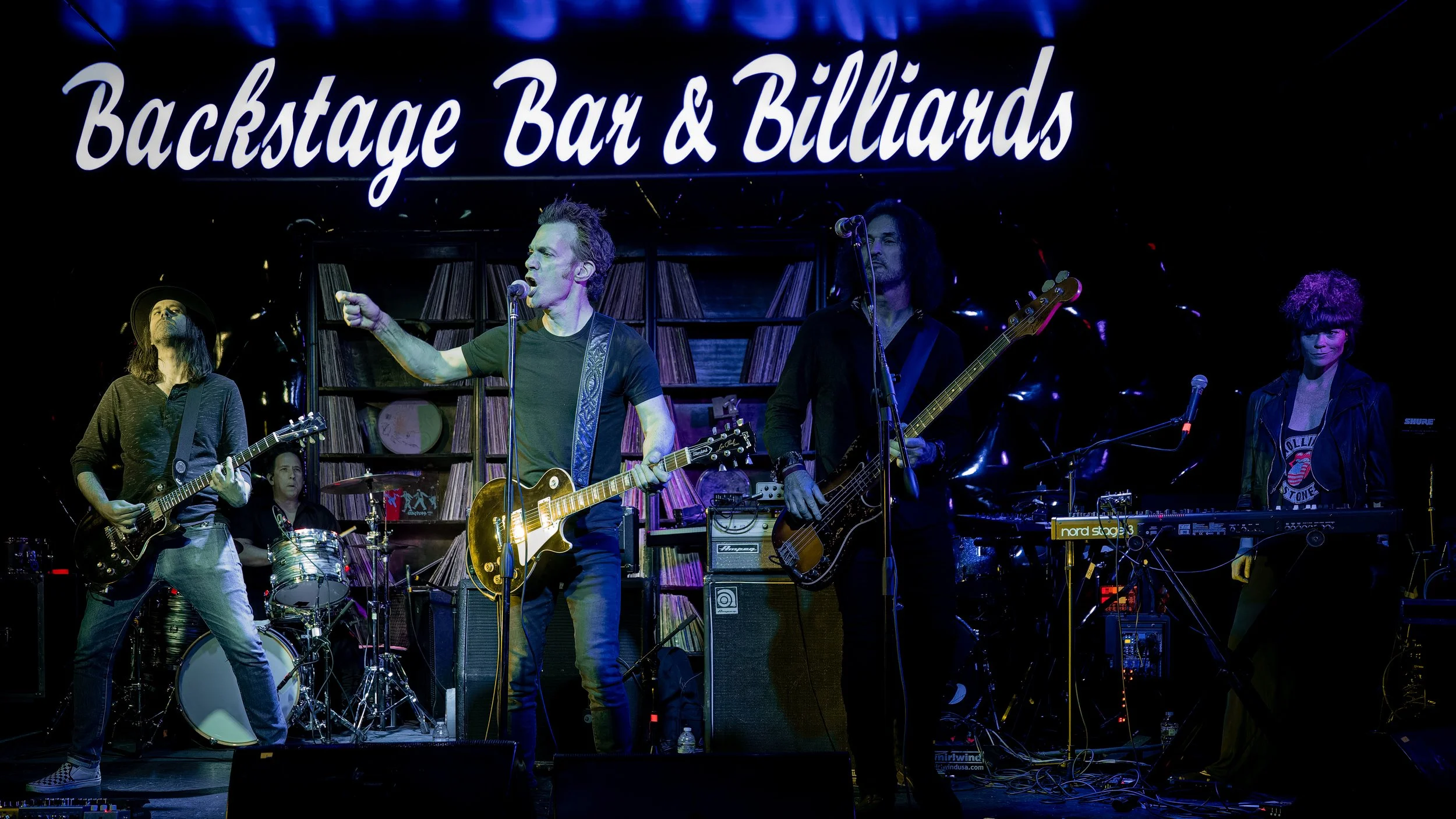Sons of Silver, performing live at Backstage Bar & Billiards, Las Vegas, NV on 2/28/2024 — concert photography by Carlos Novais