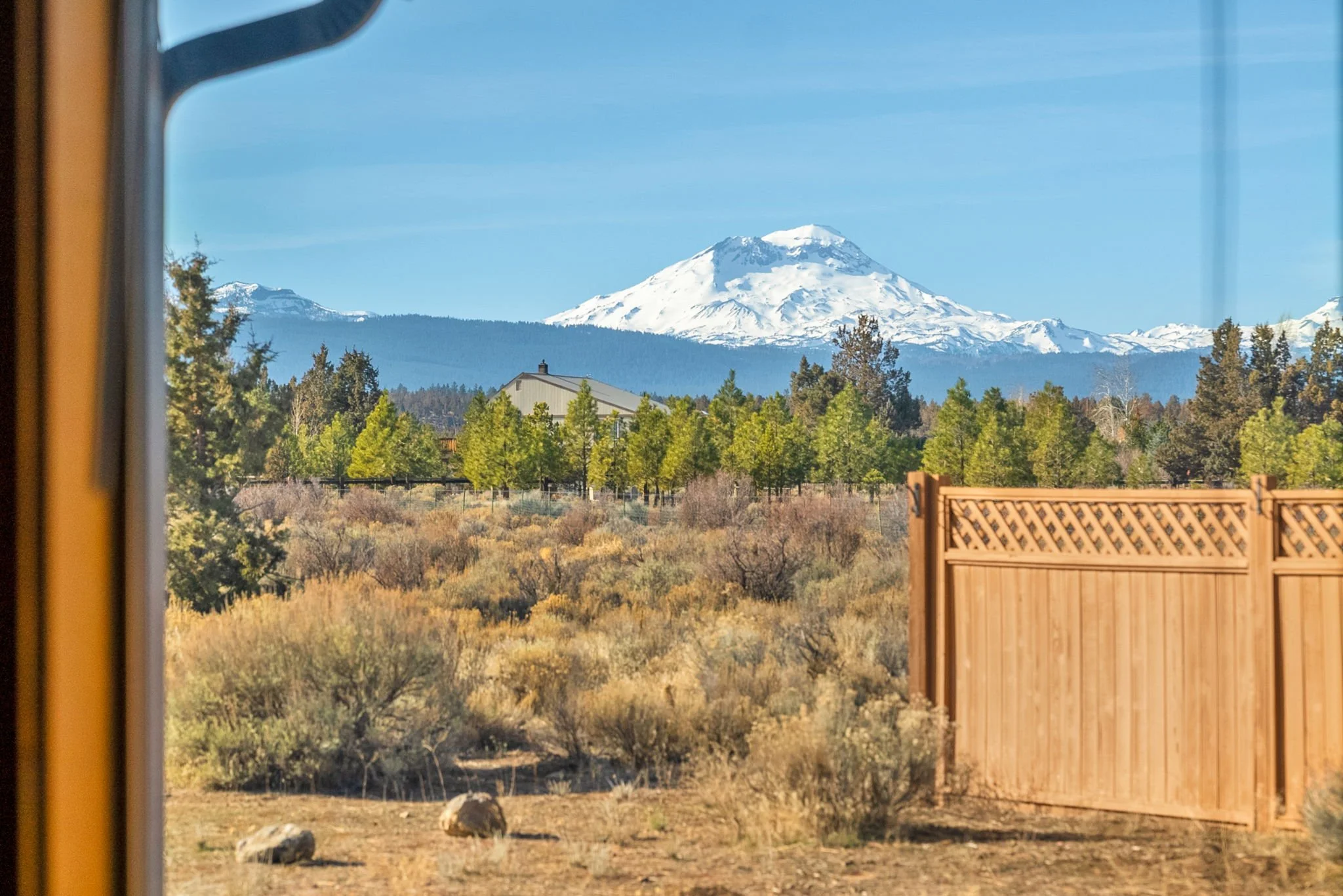 Another view of the mountains from the sun room