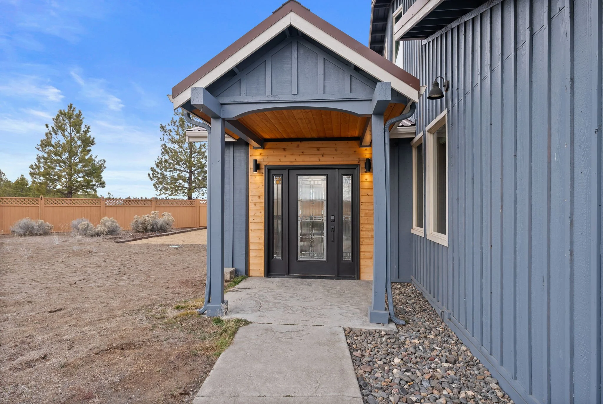 Entryway to the Six Mountain View vacation rental