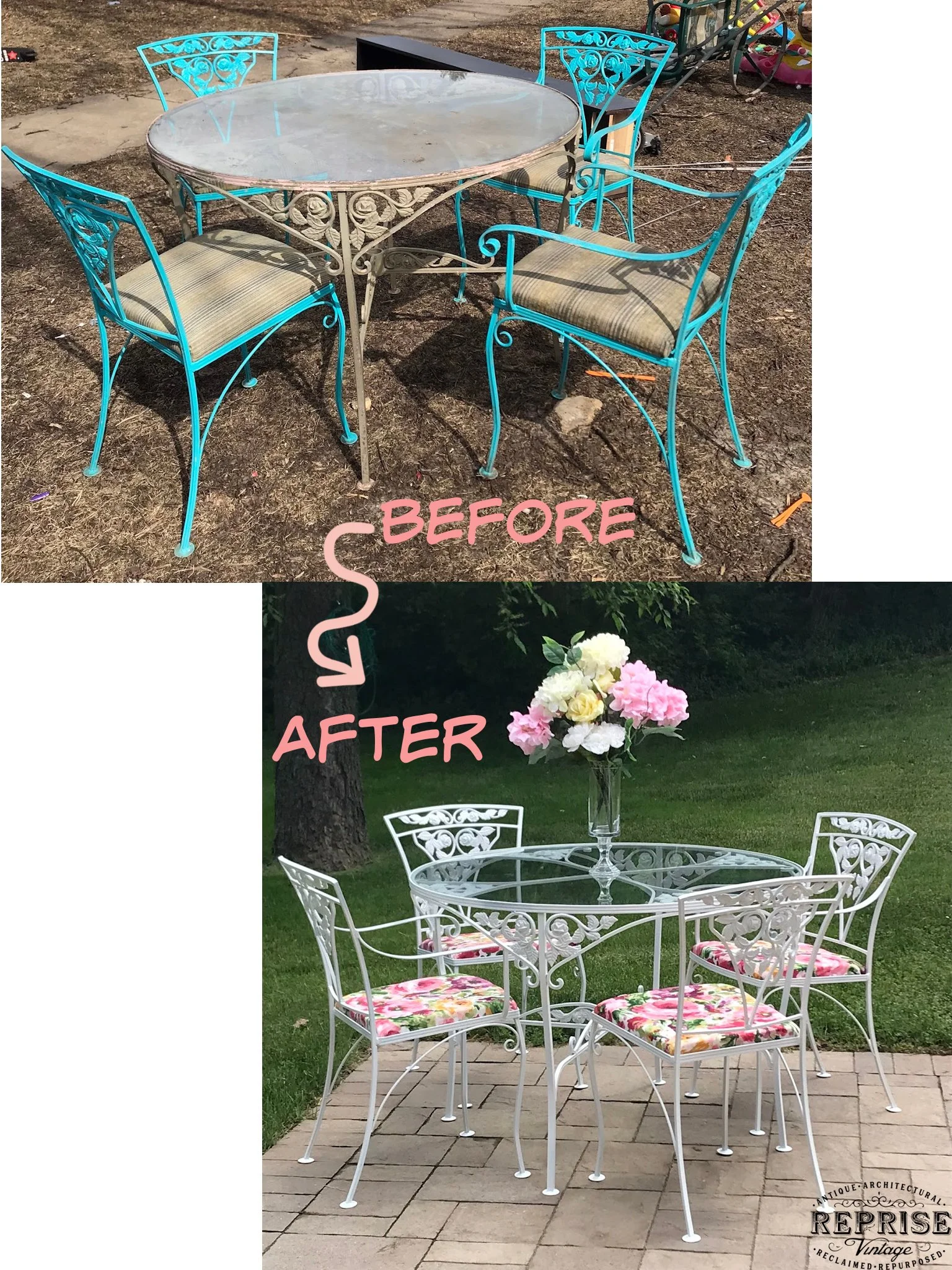 Antique Wrought Iron Tables C19th Cast Iron And Marble Garden Table