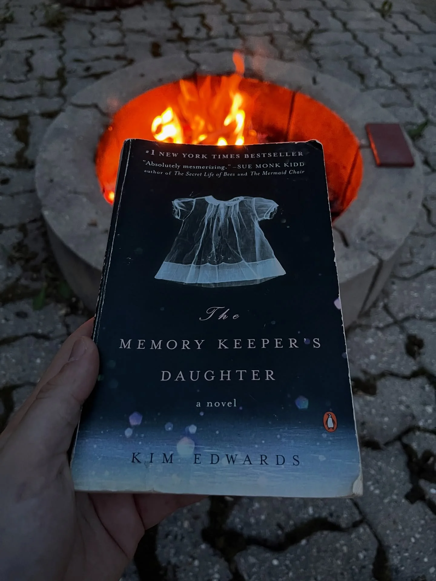 The Memory Keeper's Daughter by Kim Edwards

In a word it is heart wrenching. I don't often read fiction these days but I found this copy at a local thrift store for $3 or so. I'm glad to have bought it and happier still to have read it. If you like 