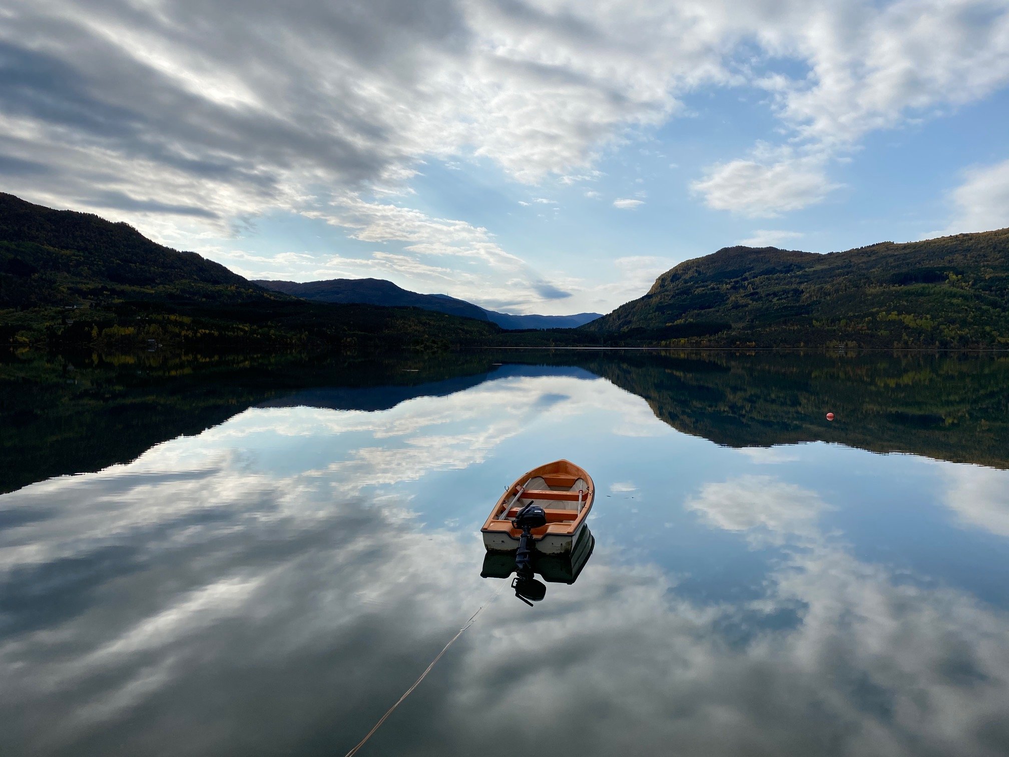 Fishing in Hafslovatnet