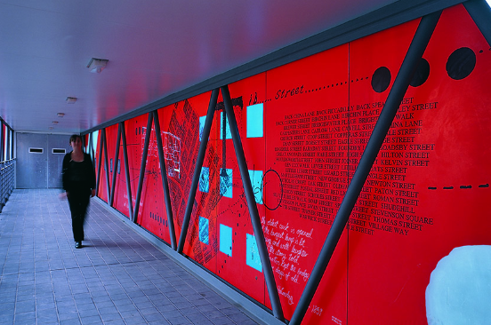 Tibb Street Bridge link Manchester