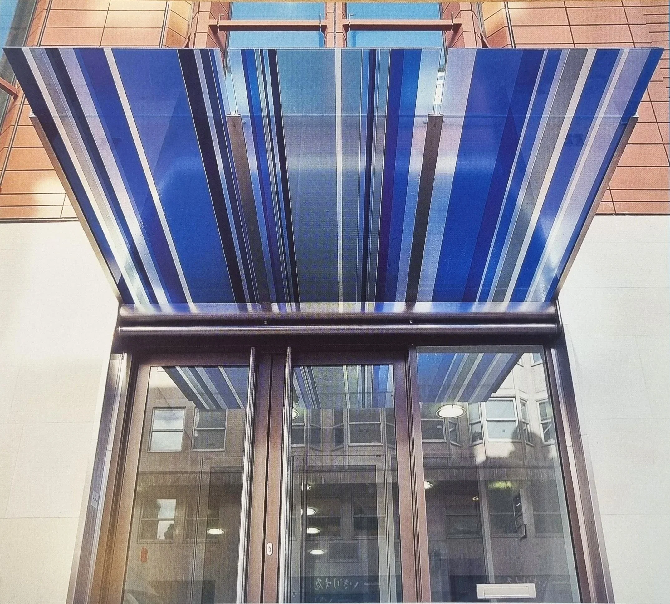 Hanover street glass canopy