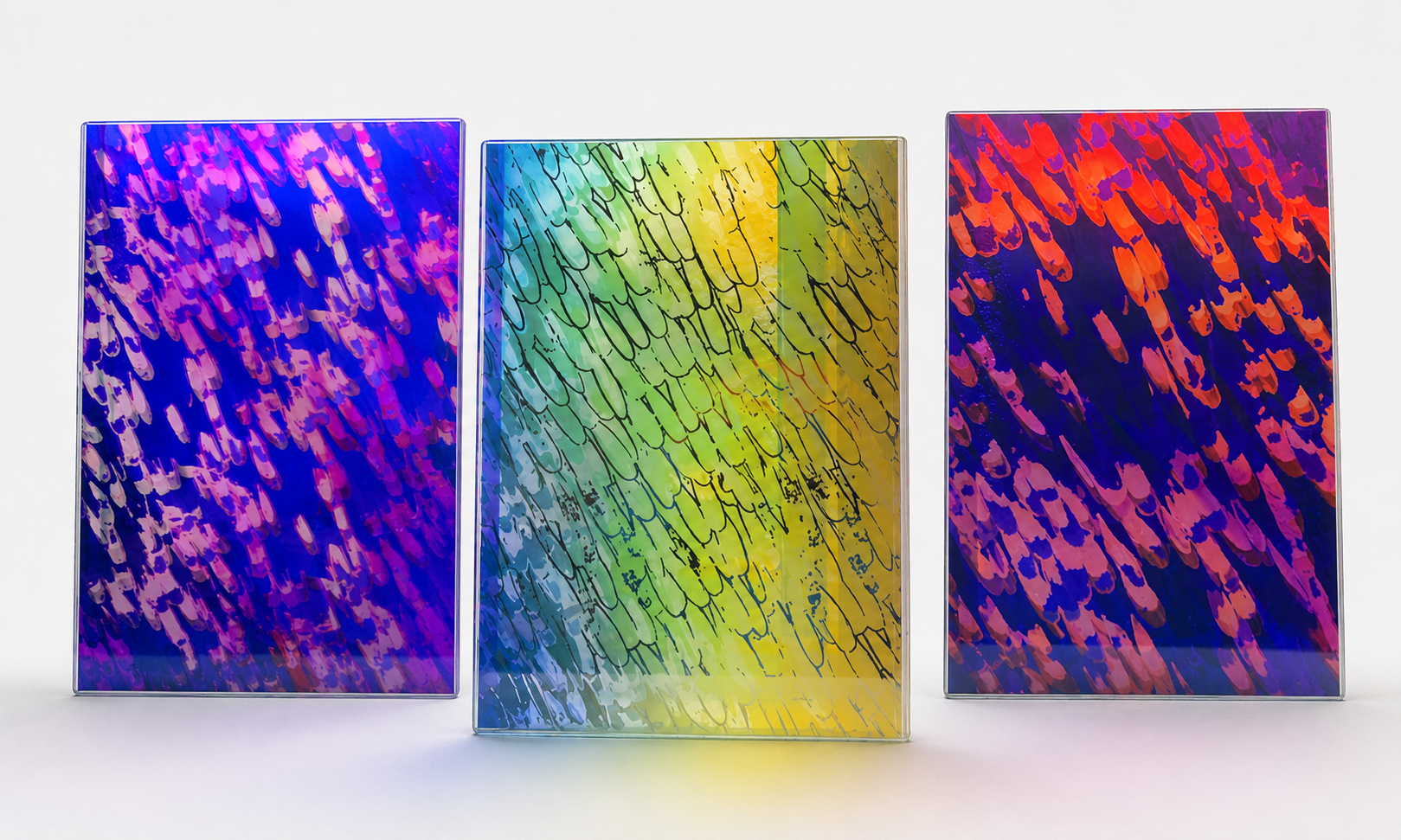 Covid-19 Memorial Glass Samples