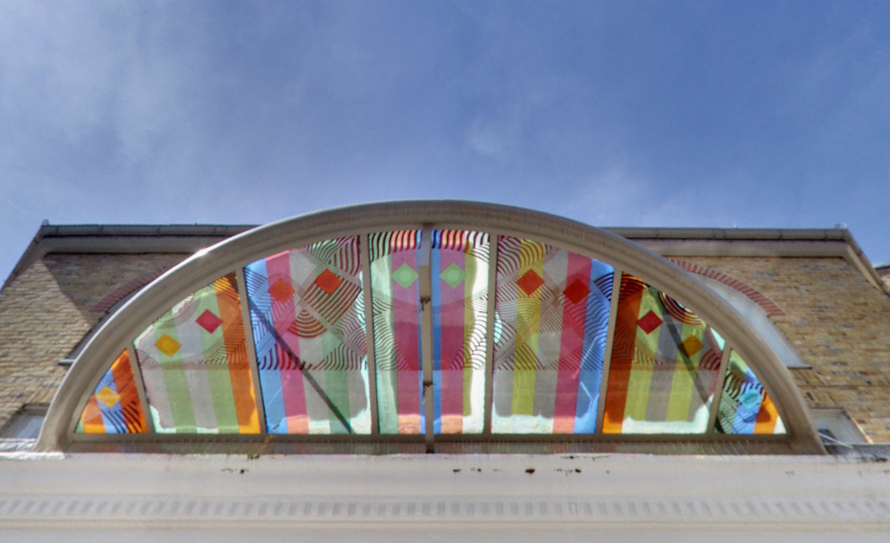 Haymarket glass canopy