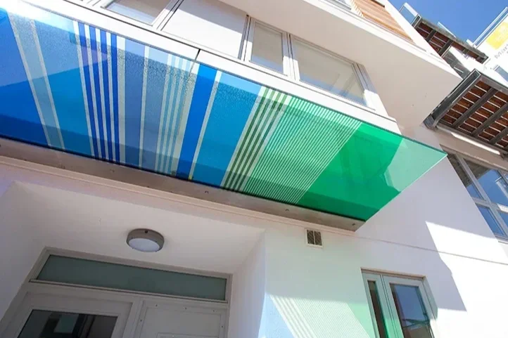 Cabot House Bristol glass canopy