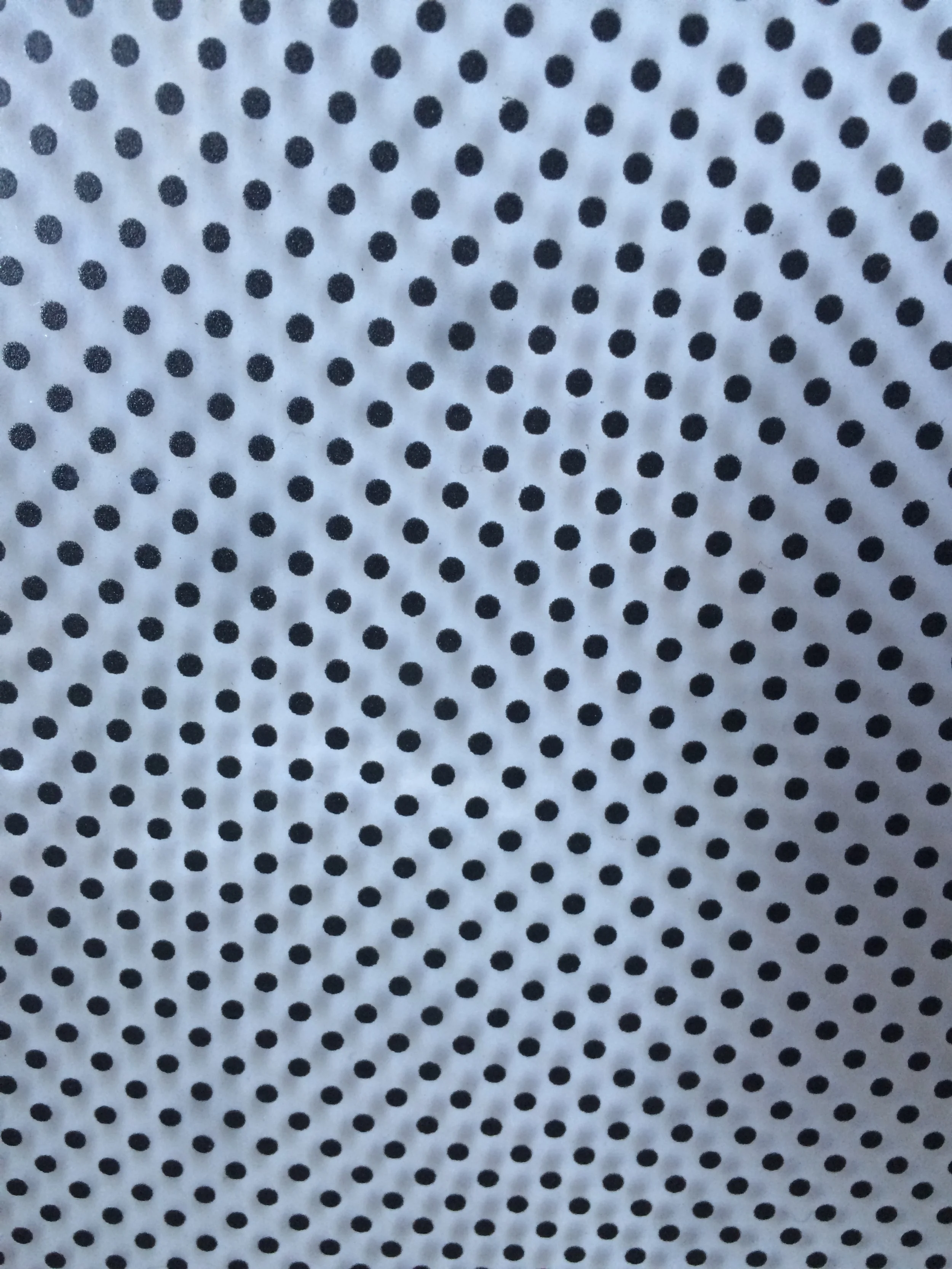 Glass anti-slip design