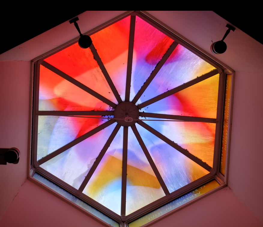 Modern stained glass