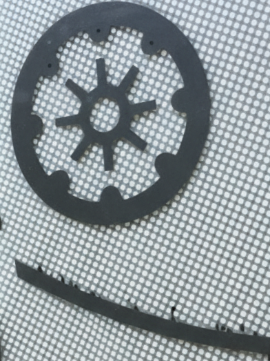 Bespoke printed anti-slip pattern on glass