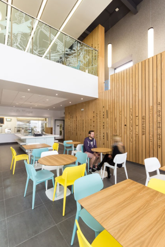 Hopewood Park Hospital glass balustrades