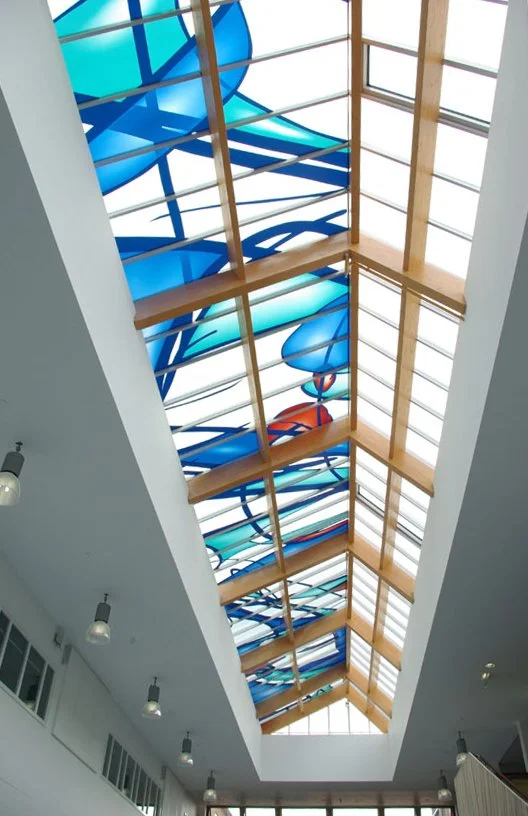 Milly Frances for Abbeywood Community School decorative skylight.