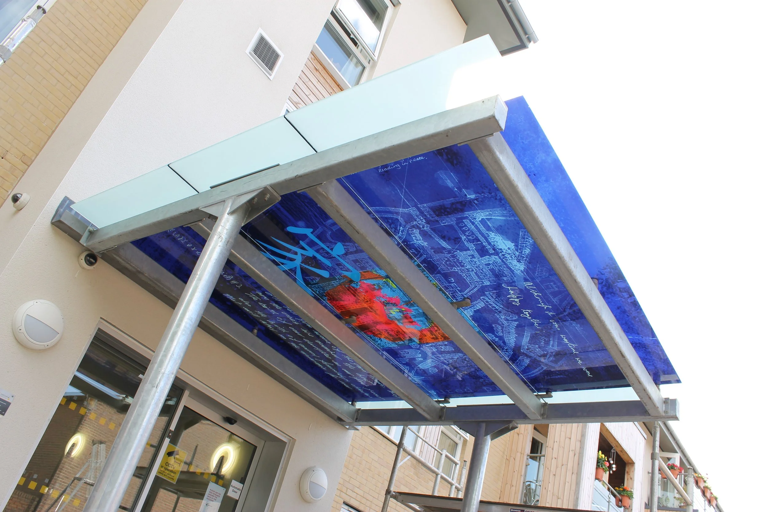 Derek Hunt glass canopy