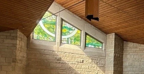 St Antony Priory windows