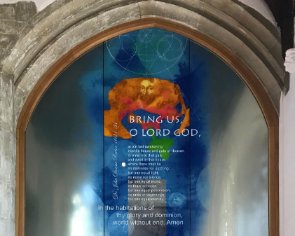 Modern stained glass