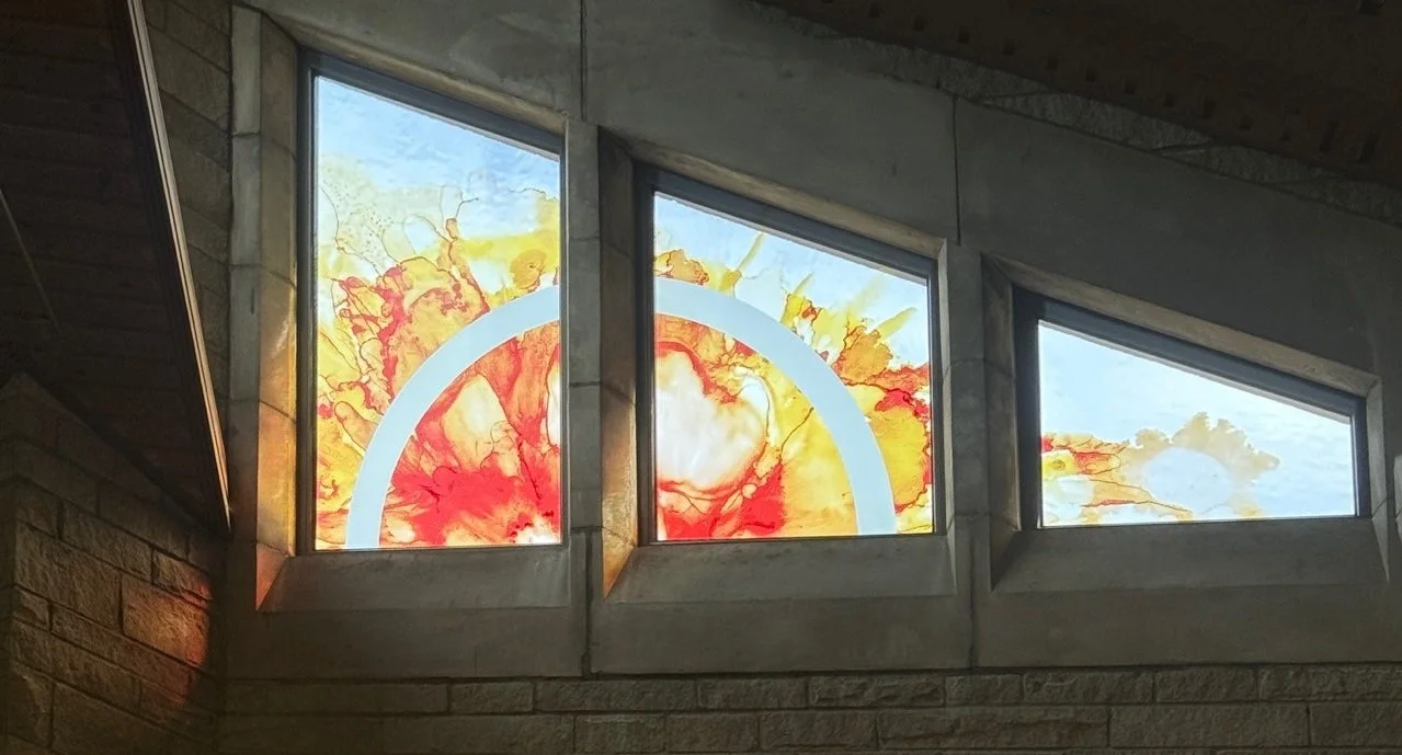 St Antony Priory windows