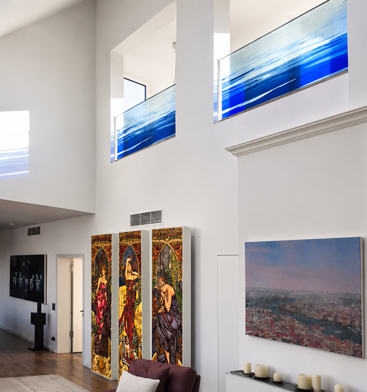 Berlin glass balustrade