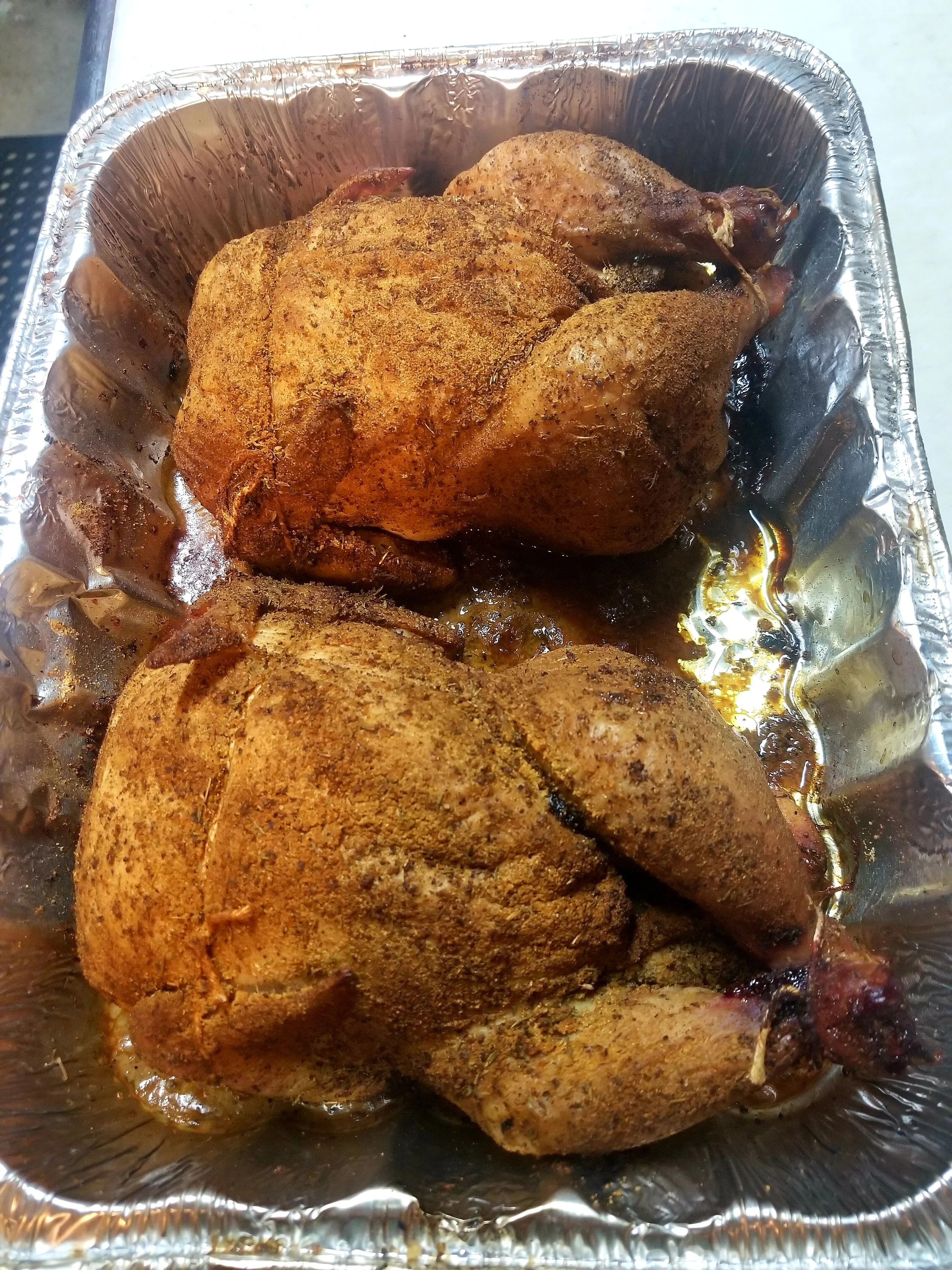Smoked Whole Chickens $20ea.