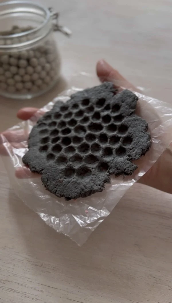 Paper Pulp Favour Handmade Paper Pulp Texture Sample – Unique Honeycomb Effect with ...