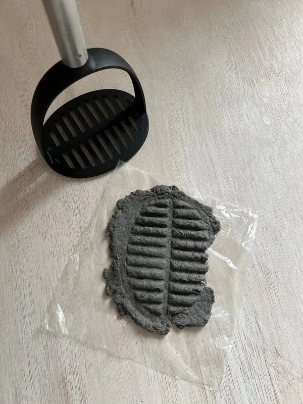 Making Paper Pulp Samples – Part 4: the potato masher