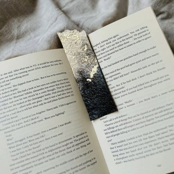 Recycled Paper Bookmark