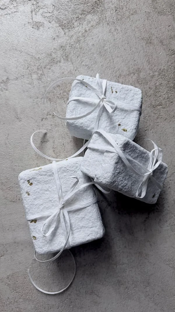 A Form That Stays — Decorative Paper Pulp Boxes