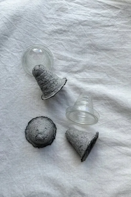 DIY with Ice Cream Cone Cap – Upcycled Mold for Paper Pulp Creations ...