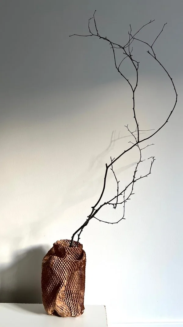 Transformed Treasures: Honeycomb Paper and Plastic Fusion Vase — Cozy ...