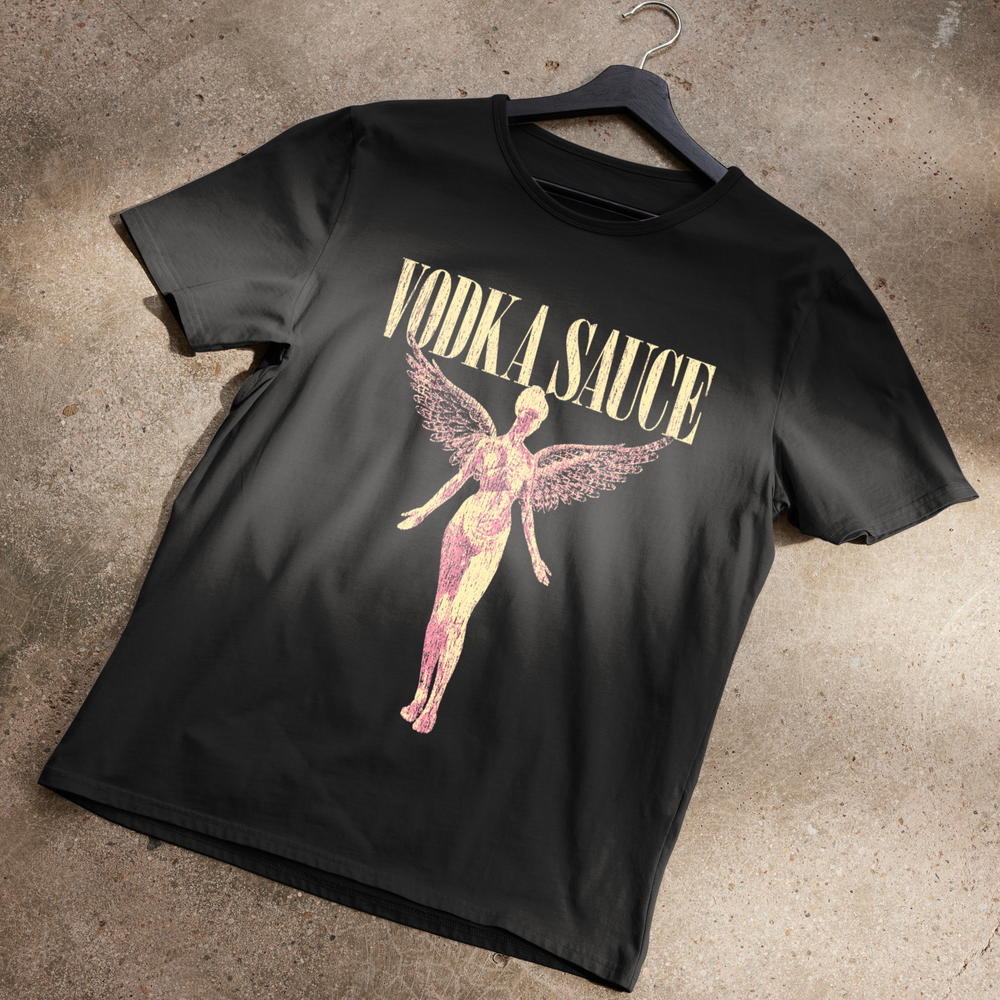 Vodka Sauce Nirvana 90s T-Shirt — Wavey Goods Co