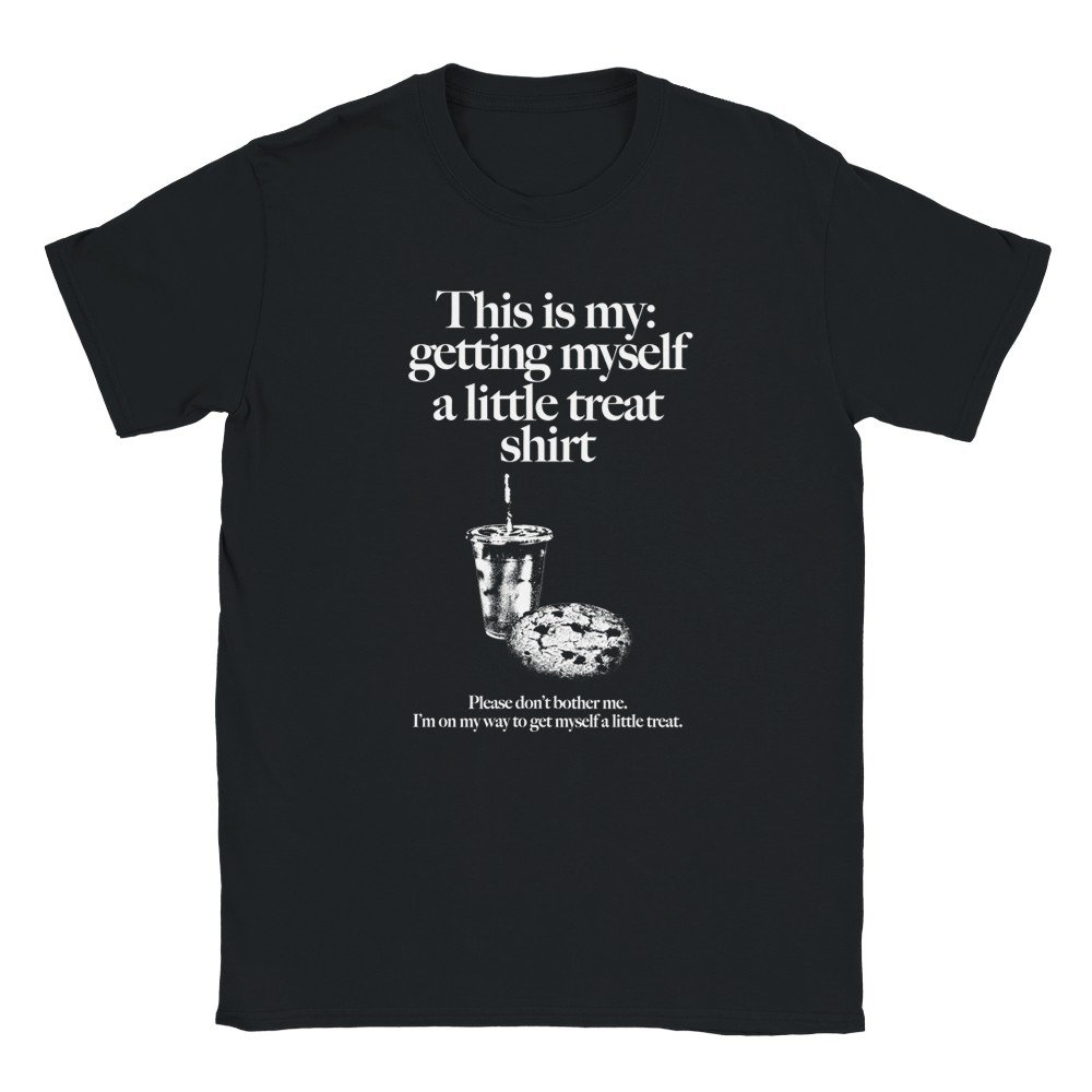 Treat Ürself2way bijoulongsleeveT-shirts Getting Myself a Little Treat T-Shirt — Wavey Goods Co.