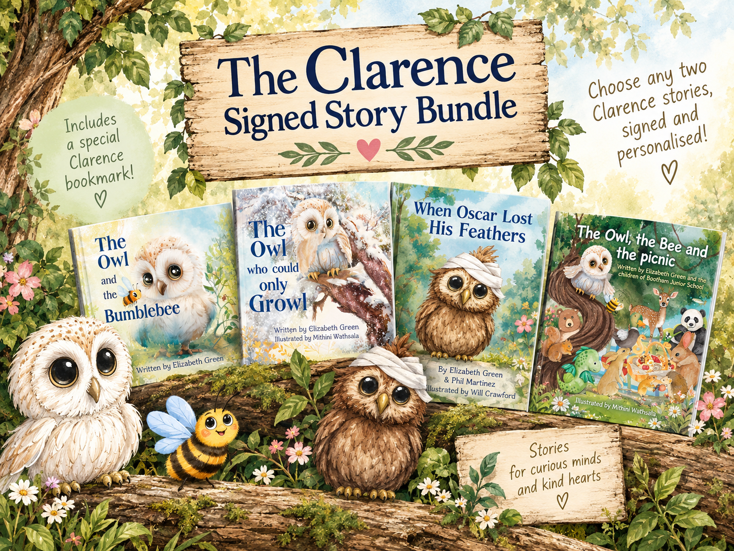 The Clarence Signed Story Bundle