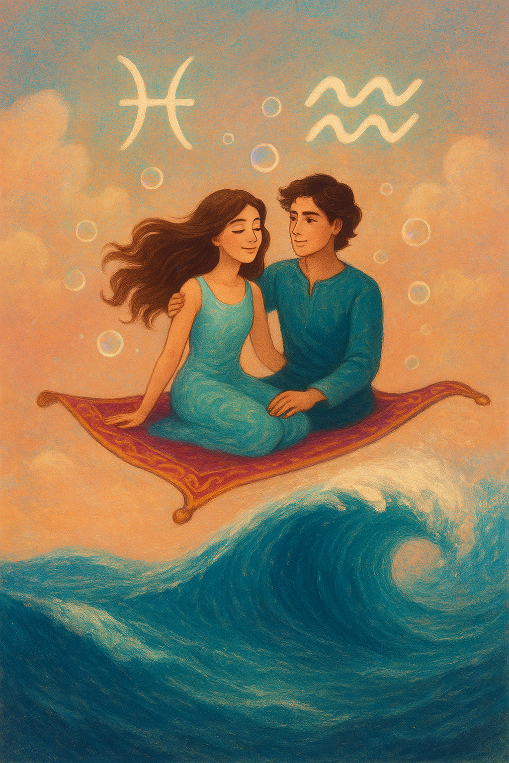 Poetic Pisces meets Astute Aquarius
