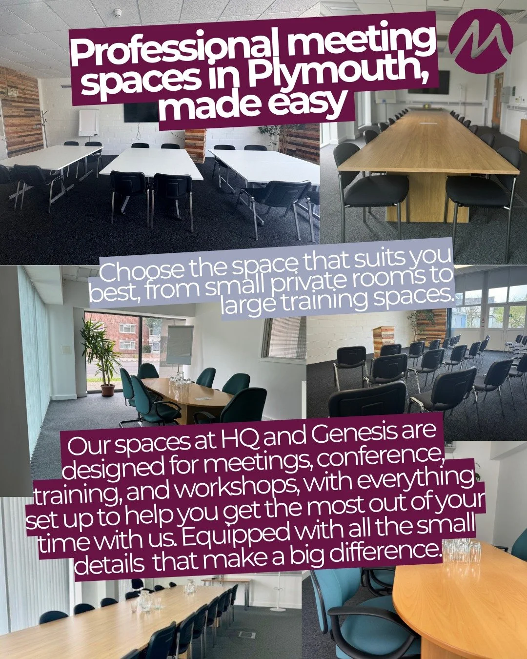 ✨Your meeting can do more ✨

When you book a space with us, you're helping us reinvest into Stonehouse supporting local people, projects and opportunities.

✨20% off for registered charities
✨Modern, bright meeting spaces
✨Free tea &amp; coffee, WiFi